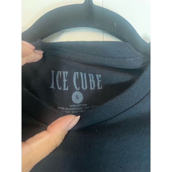 Merch Traffic Ice Cube Graphic T-Shirt Black Womens Size S Hip-Hop Tee - Picture 5 of 5